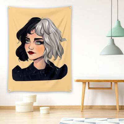 دراپ بنر طرح کروئلا (Cruella) کد-01