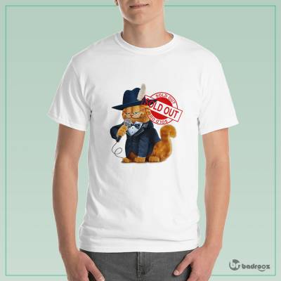 تی شرت مردانه گارفیلد خواننده