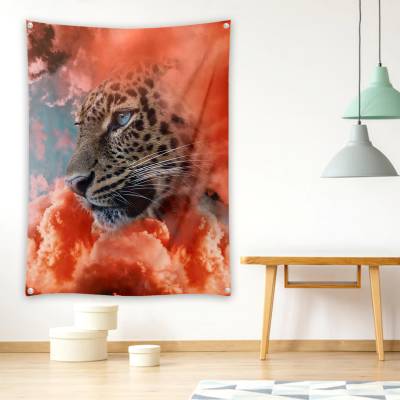 دراپ بنر یوز پلنگ RED WILD