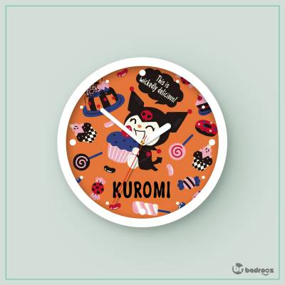 ساعت دیواری  طرح کرومی - 21