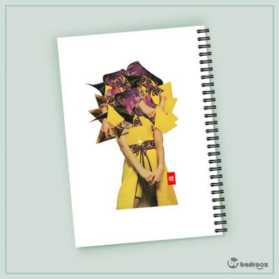 دفتر یادداشت کلاژ دیجیتال سورئال مینیمال (مدل MARLA)