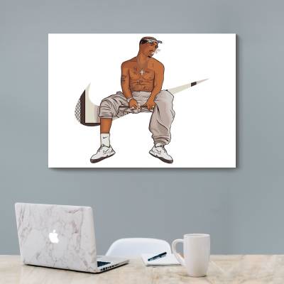 شاسی  طرح توپاک شکور (Tupac Shakur)