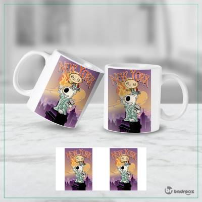 ماگ  طرح فمیلی گای (Family Guy) کد-001