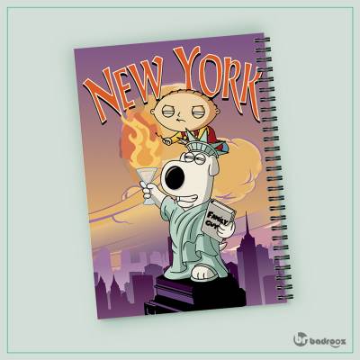 دفتر یادداشت طرح فمیلی گای (Family Guy) کد-001