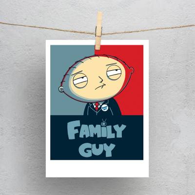 پولاروید(فتوکارت) طرح فمیلی گای (Family Guy) کد-002