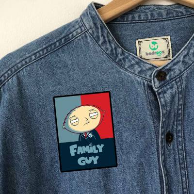 پچ حرارتی (برچسب لباس) طرح فمیلی گای (Family Guy) کد-002