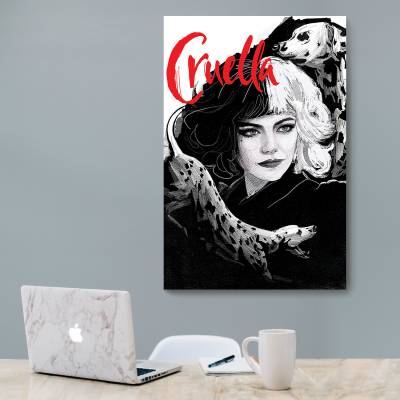 شاسی  طرح کروئلا (Cruella) کد-02