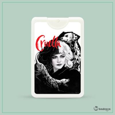 عطرجیبی طرح کروئلا (Cruella) کد-02