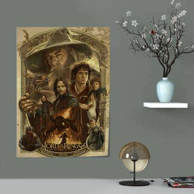 پوستر سیلک طرح ارباب حلقه ها -26