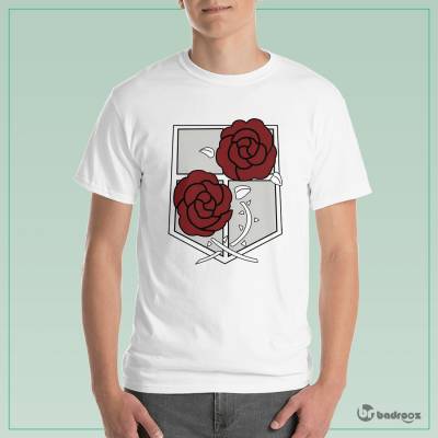 تی شرت مردانه  طرح انیمه حمله به تایتان -37