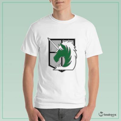 تی شرت مردانه طرح انیمه حمله به تایتان -40