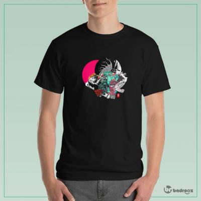 تی شرت مردانه کلاژ دیجیتال سورئال مینیمال (مدل CHIPTUNE IMPALA)