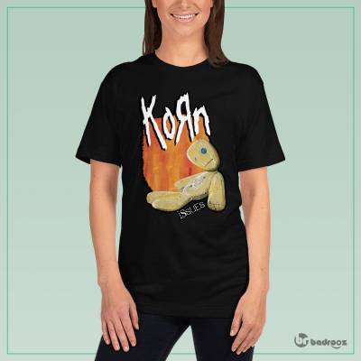 تی شرت زنانه korn - issues
