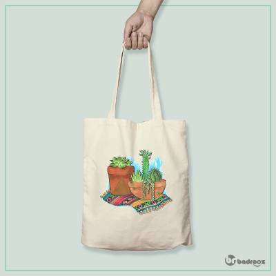 کیف خرید کتان cactus 3