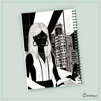 دفتر یادداشت diligent girls