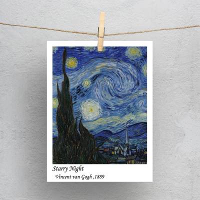 پولاروید(فتوکارت) vangogh-starrynight