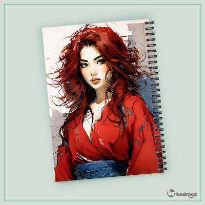 دفتر یادداشت Fantasy girl 963-02