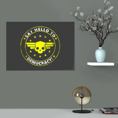 پوستر سیلک helldivers