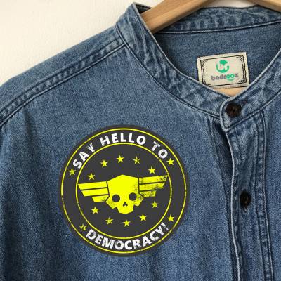 پچ حرارتی (برچسب لباس) helldivers