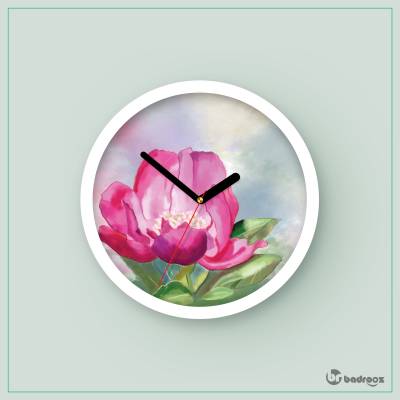 ساعت دیواری  نقاشی دیجیتال 155