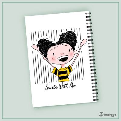 دفتر یادداشت Smile With Me