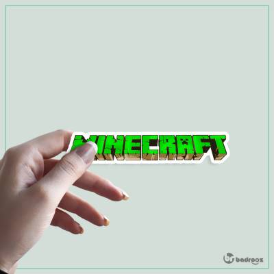استیکر و برچسب طرح ماینکرفت -111