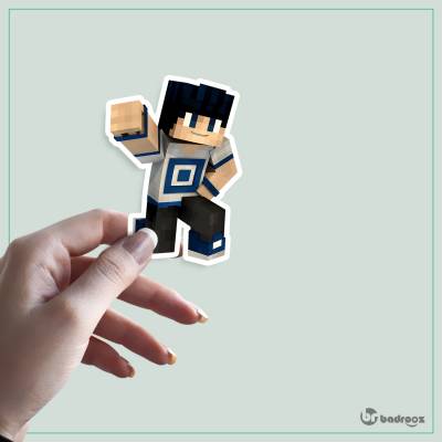 استیکر و برچسب  طرح ماینکرفت -125