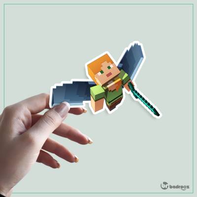 استیکر و برچسب طرح ماینکرفت -134