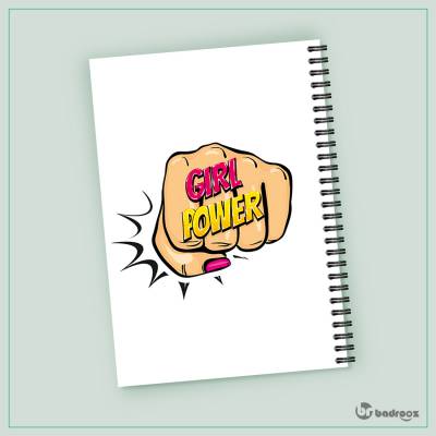 دفتر یادداشت girl power