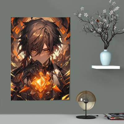 پوستر سیلک طرح گِنشین ایمپَکت (Genshin impact ) - 005