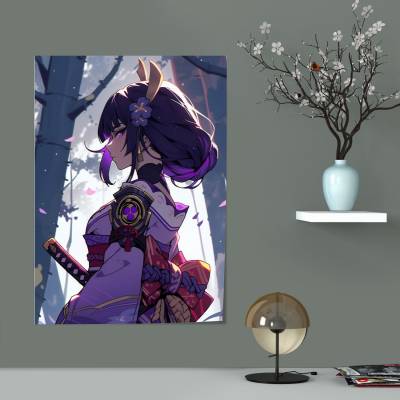 پوستر سیلک طرح گِنشین ایمپَکت (Genshin impact ) - 006