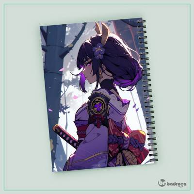 دفتر یادداشت طرح گِنشین ایمپَکت (Genshin impact ) - 006