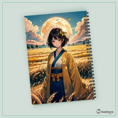 دفتر یادداشت طرح گِنشین ایمپَکت (Genshin impact ) - 007