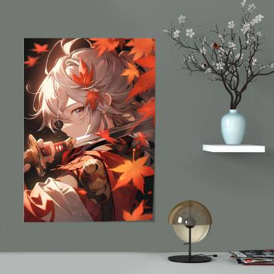 پوستر سیلک طرح گِنشین ایمپَکت (Genshin impact ) - 010