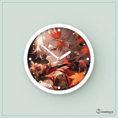 ساعت دیواری  طرح گِنشین ایمپَکت (Genshin impact ) - 010