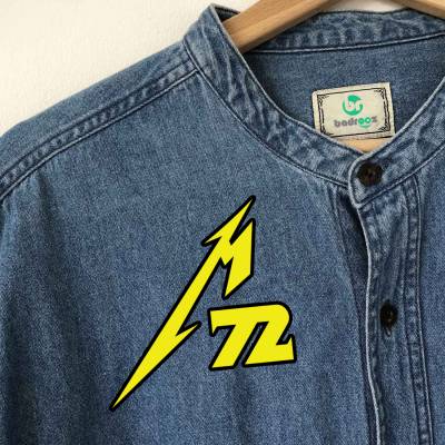 پچ حرارتی (برچسب لباس) Metallica 72 Seasons logo