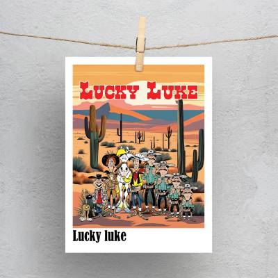 پولاروید(فتوکارت) lucky luke
