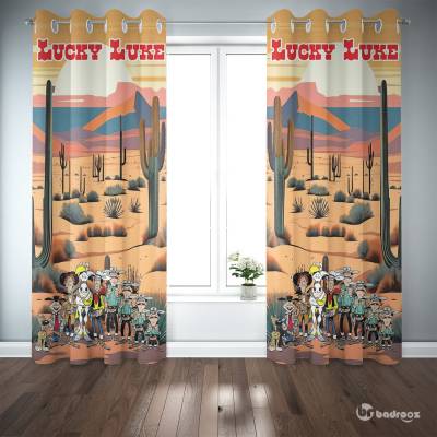 پرده پانچ lucky luke