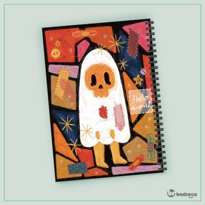 دفتر یادداشت Friendly ghost 