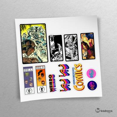 پک استیکر  DARK HORSE COMICS C