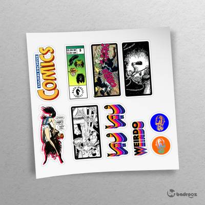 پک استیکر  پک استیکر DARK HORSE COMICS B