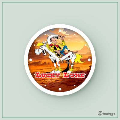 ساعت دیواری  lucky luke 2