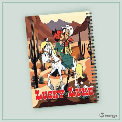 دفتر یادداشت lucky luke 3