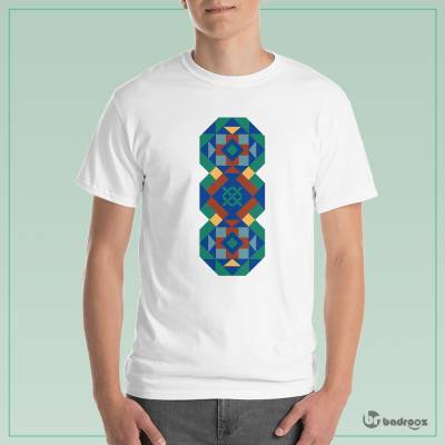 تی شرت مردانه نقش و نگار 