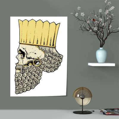 پوستر سیلک سرباز هخامنشی 1