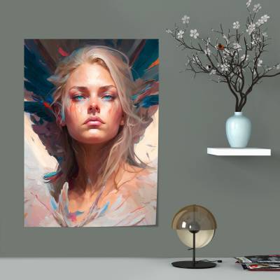 پوستر سیلک brave girl
