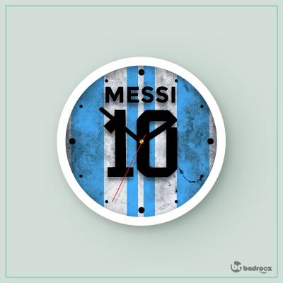 ساعت دیواری  لیونل مسی شماره 10