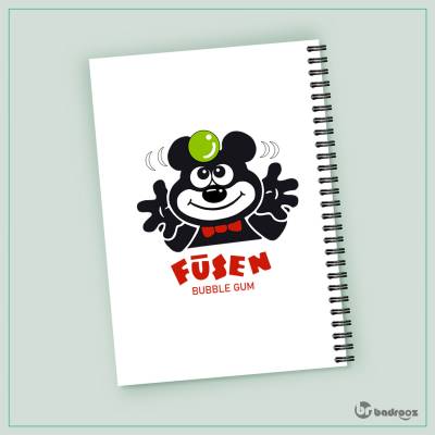 دفتر یادداشت آدامس خرسی زرد (YELLOW_FUSEN)
