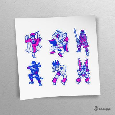 پک استیکر  آدامس خرسی (ARTS_01_STICKERPACK)