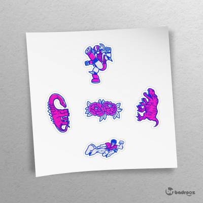 پک استیکر  آدامس خرسی (ARTS_02_STICKERPACK)